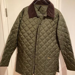 Men’s Barbour quilted jacket